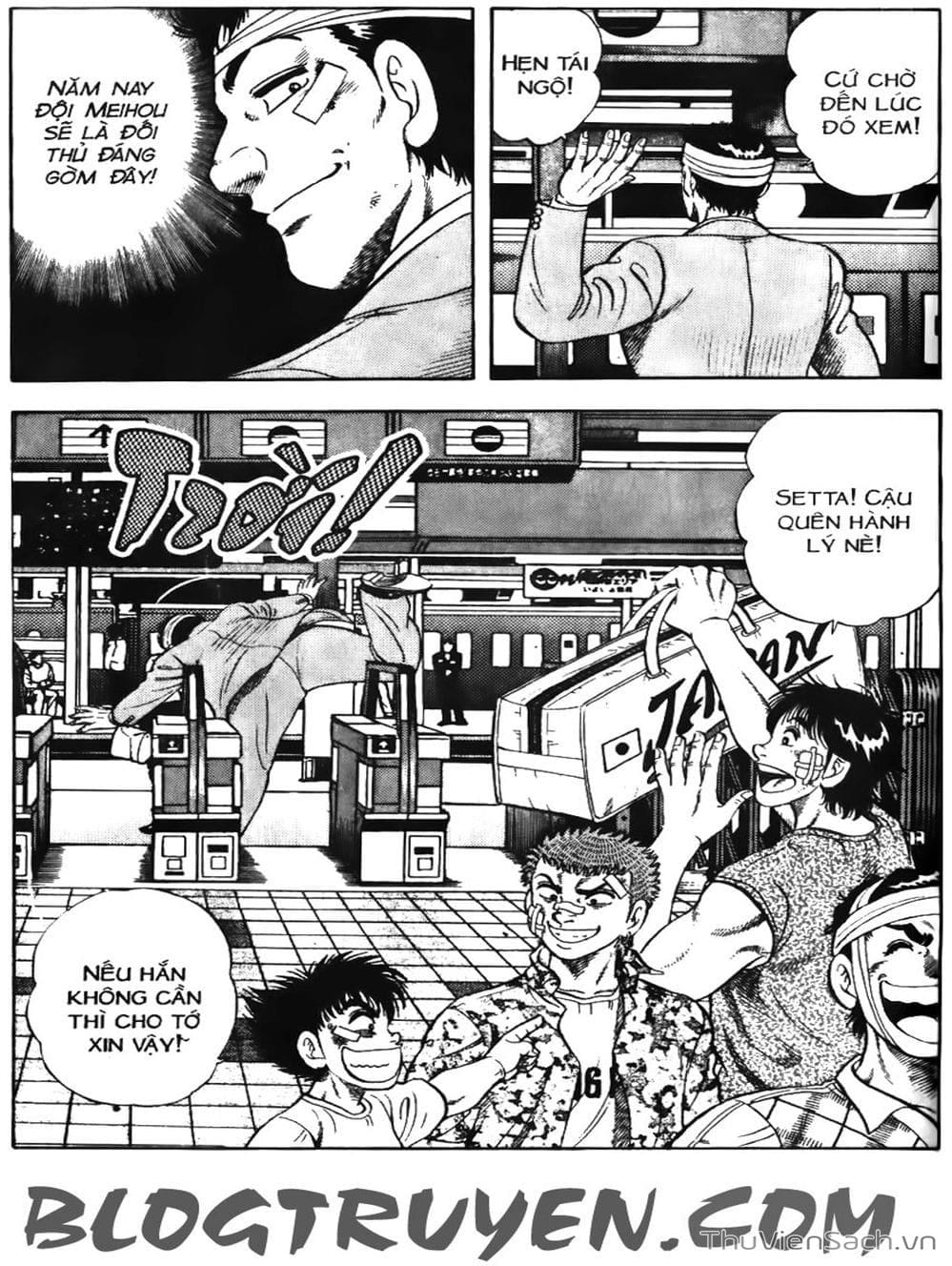 Truyện Tranh Sóng Gió Cầu Trường - Buttobi Itto trang 2