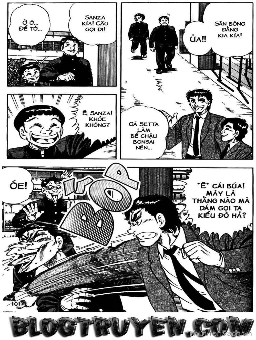 Truyện Tranh Sóng Gió Cầu Trường - Buttobi Itto trang 2