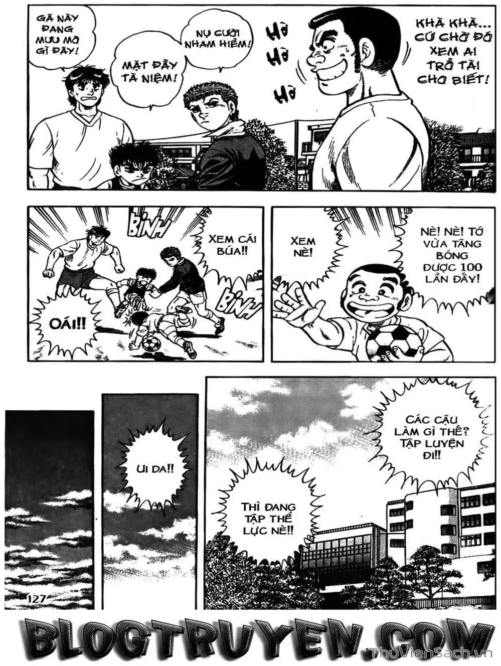 Truyện Tranh Sóng Gió Cầu Trường - Buttobi Itto trang 2