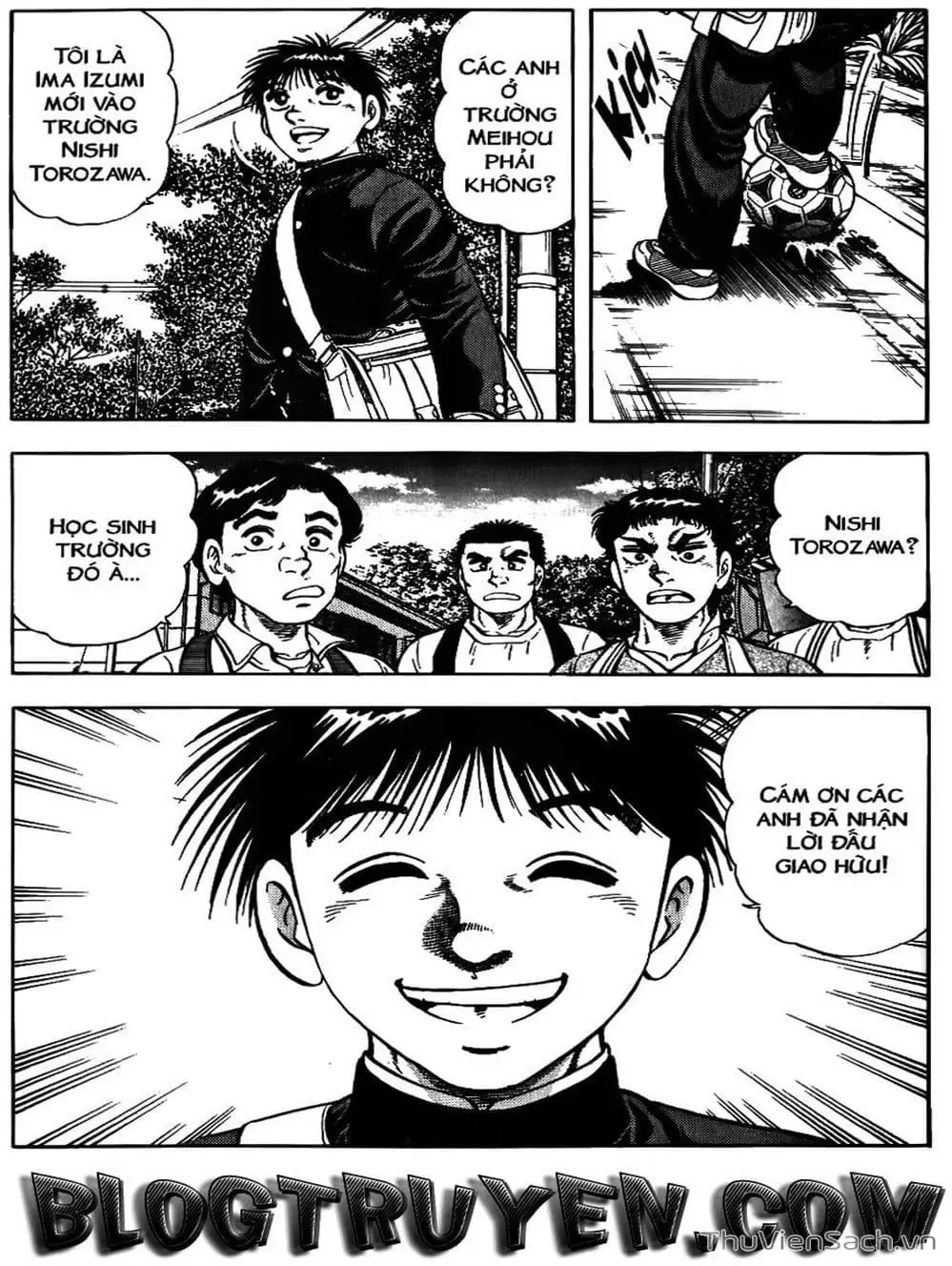 Truyện Tranh Sóng Gió Cầu Trường - Buttobi Itto trang 2