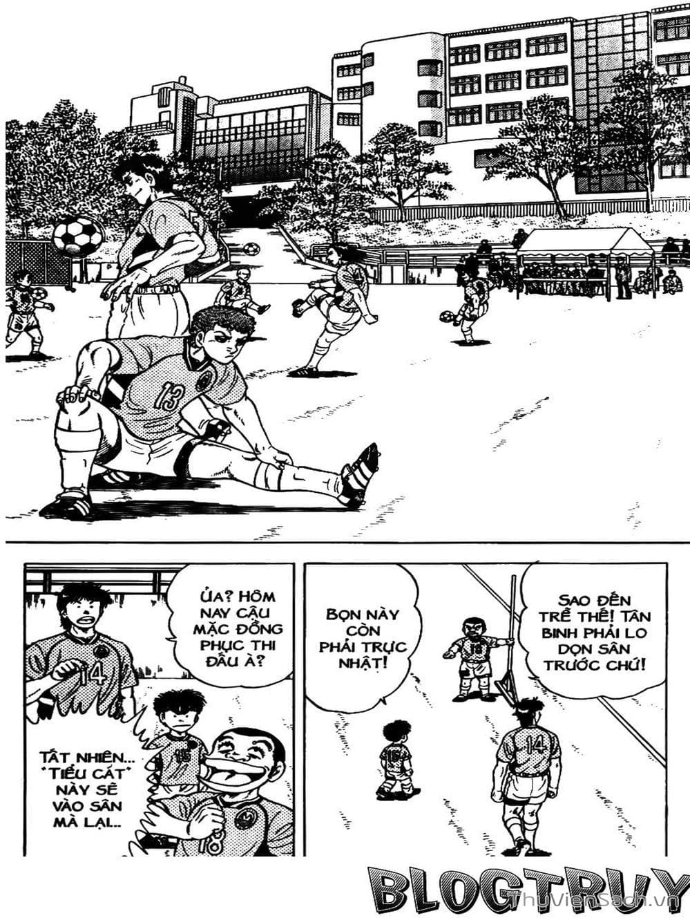 Truyện Tranh Sóng Gió Cầu Trường - Buttobi Itto trang 2