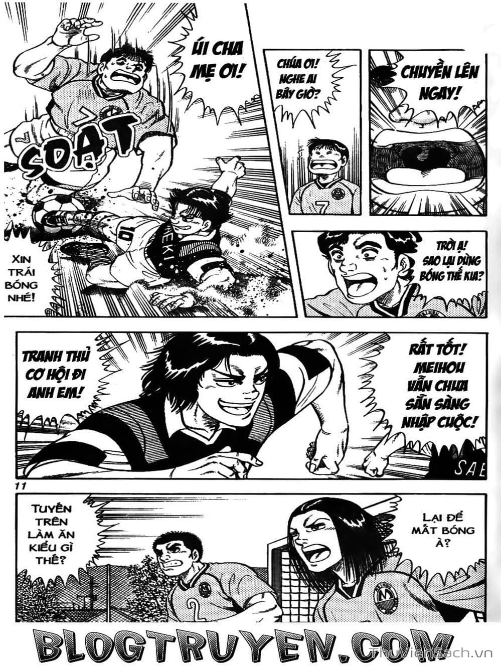 Truyện Tranh Sóng Gió Cầu Trường - Buttobi Itto trang 2