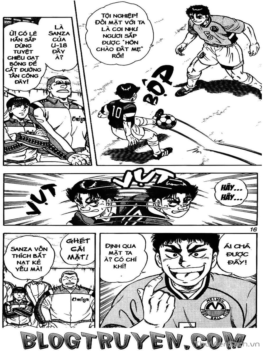 Truyện Tranh Sóng Gió Cầu Trường - Buttobi Itto trang 2