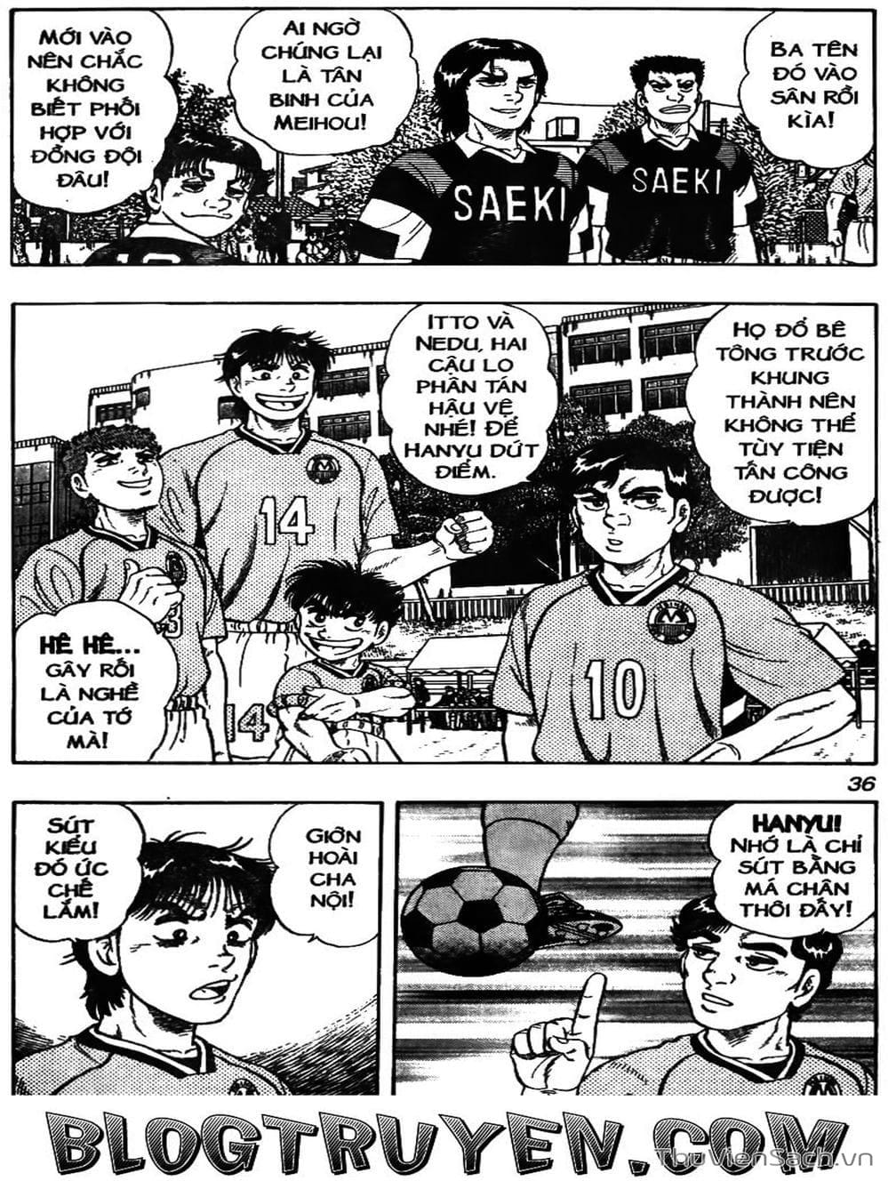 Truyện Tranh Sóng Gió Cầu Trường - Buttobi Itto trang 2