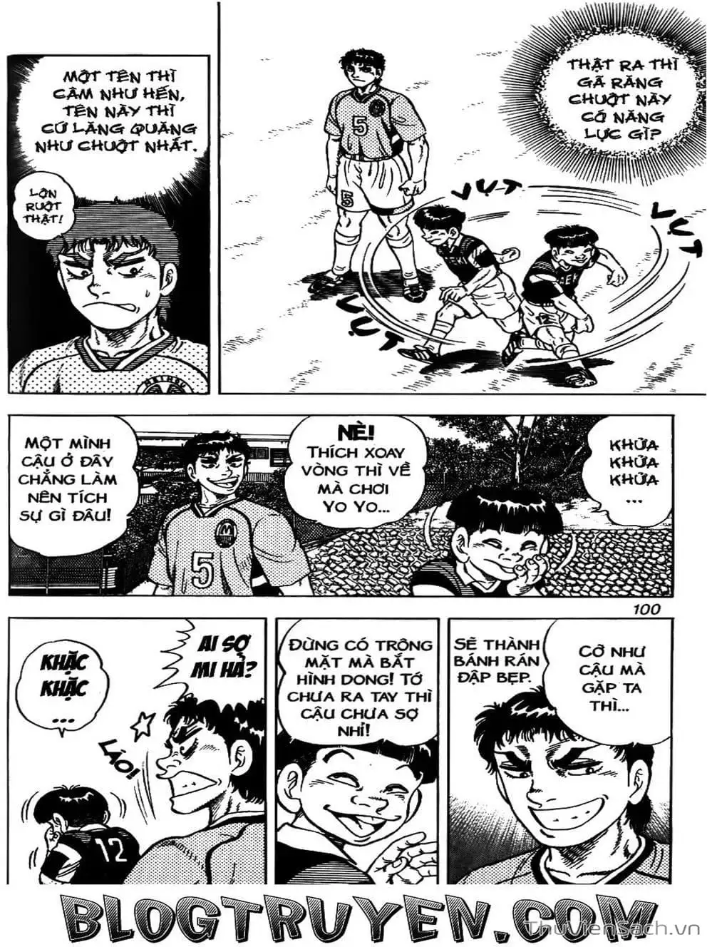 Truyện Tranh Sóng Gió Cầu Trường - Buttobi Itto trang 2