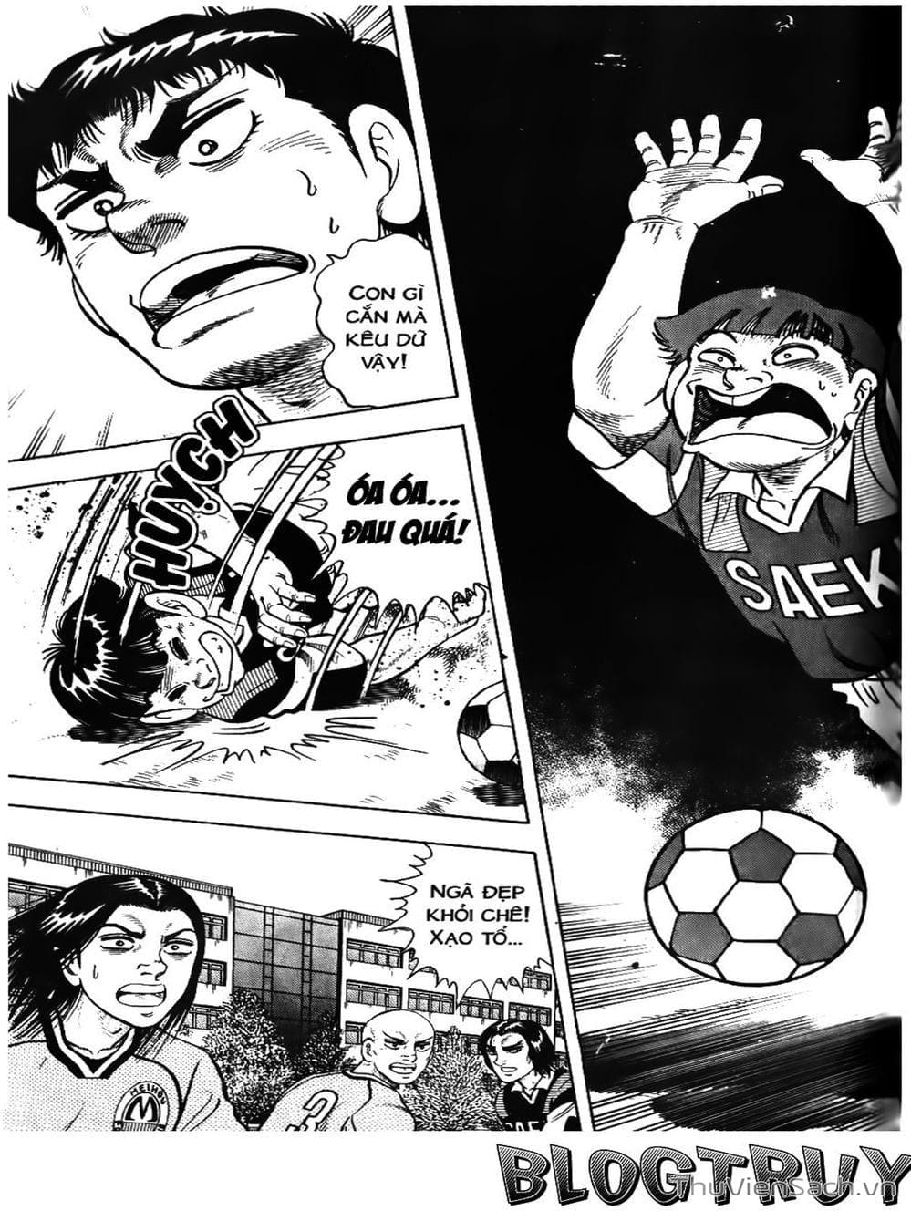 Truyện Tranh Sóng Gió Cầu Trường - Buttobi Itto trang 2