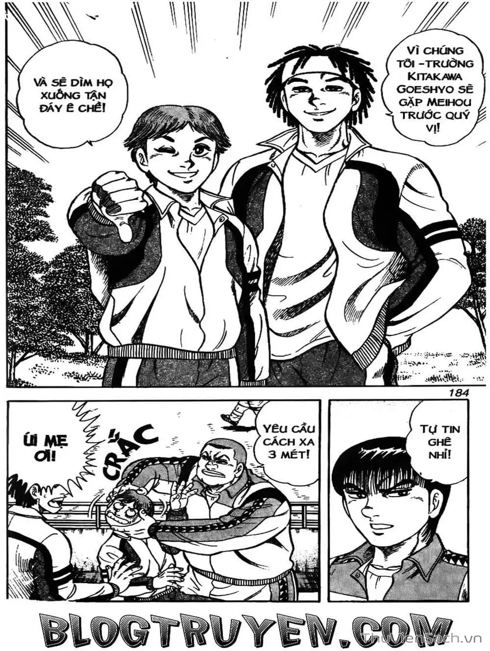 Truyện Tranh Sóng Gió Cầu Trường - Buttobi Itto trang 2