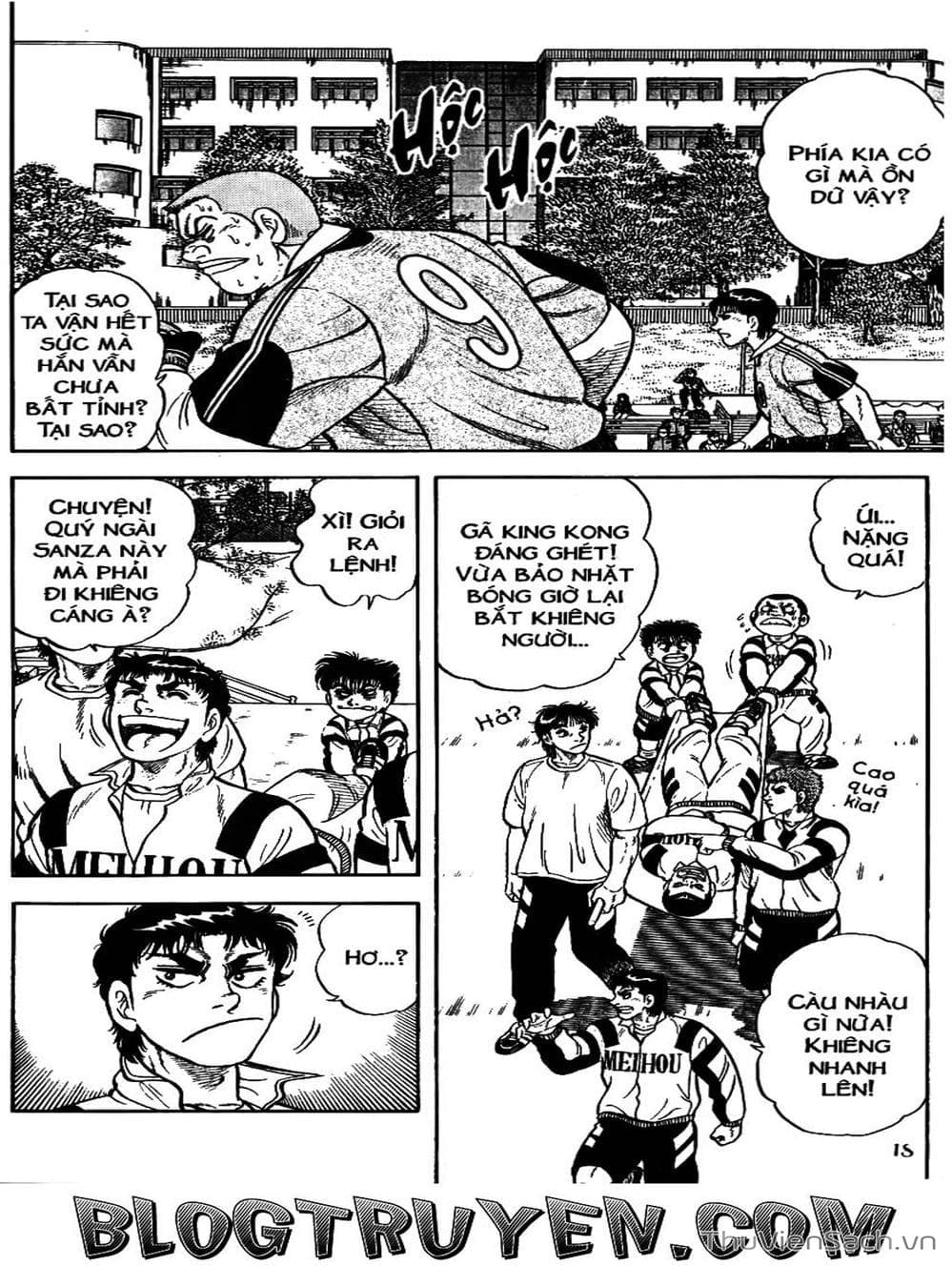 Truyện Tranh Sóng Gió Cầu Trường - Buttobi Itto trang 2