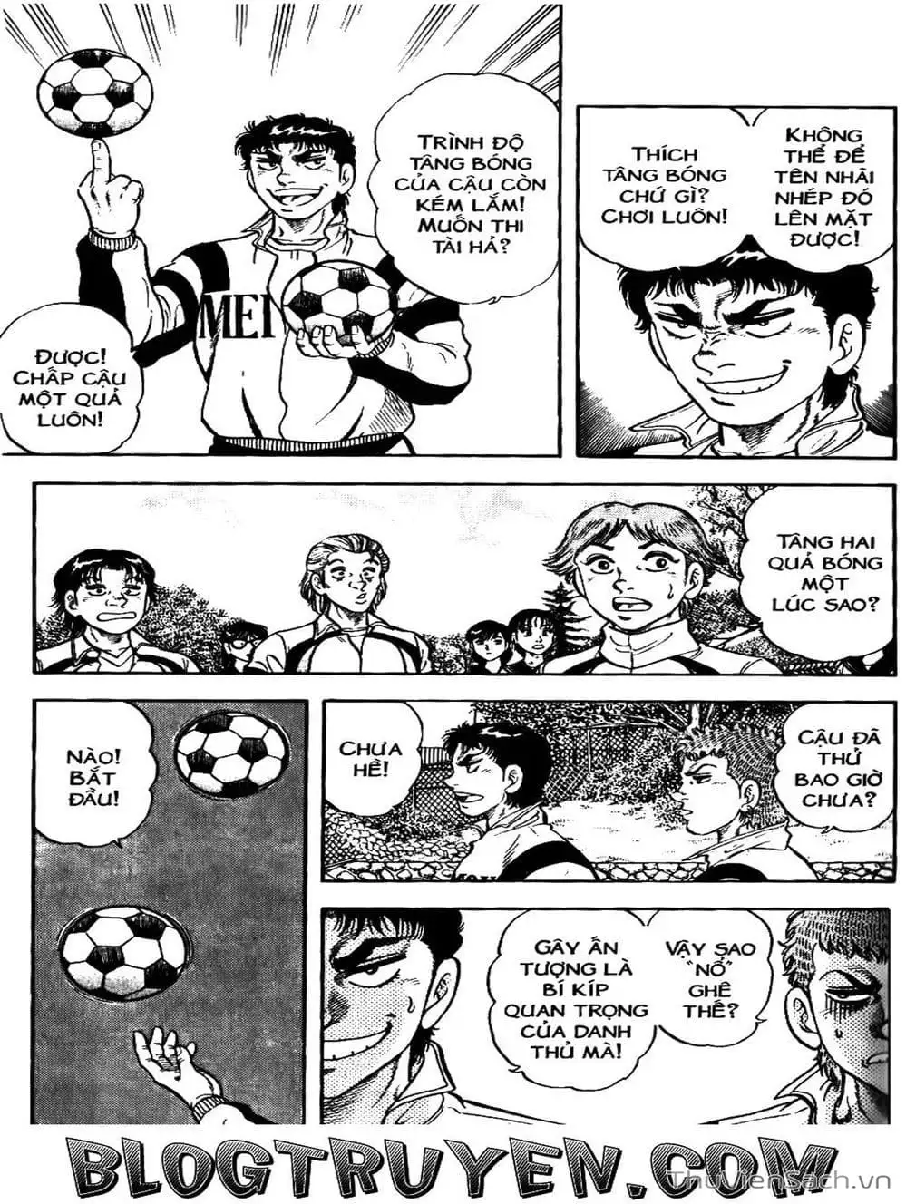 Truyện Tranh Sóng Gió Cầu Trường - Buttobi Itto trang 2