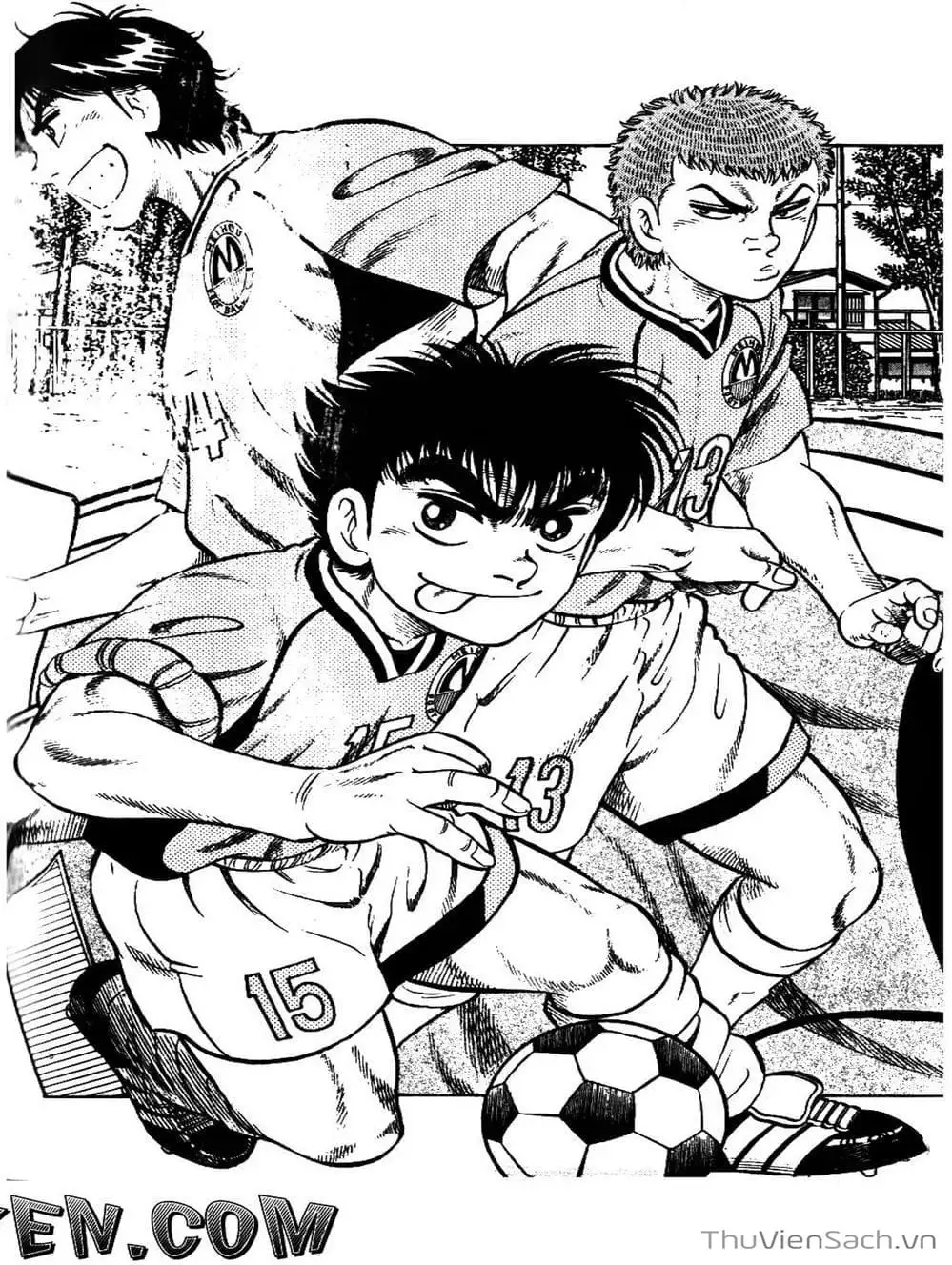 Truyện Tranh Sóng Gió Cầu Trường - Buttobi Itto trang 2