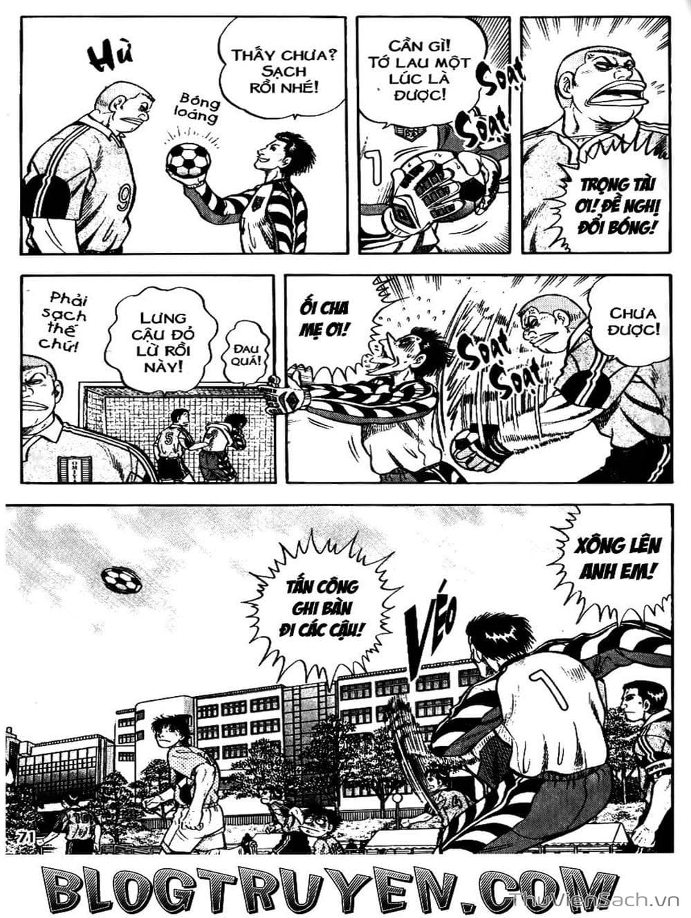 Truyện Tranh Sóng Gió Cầu Trường - Buttobi Itto trang 2