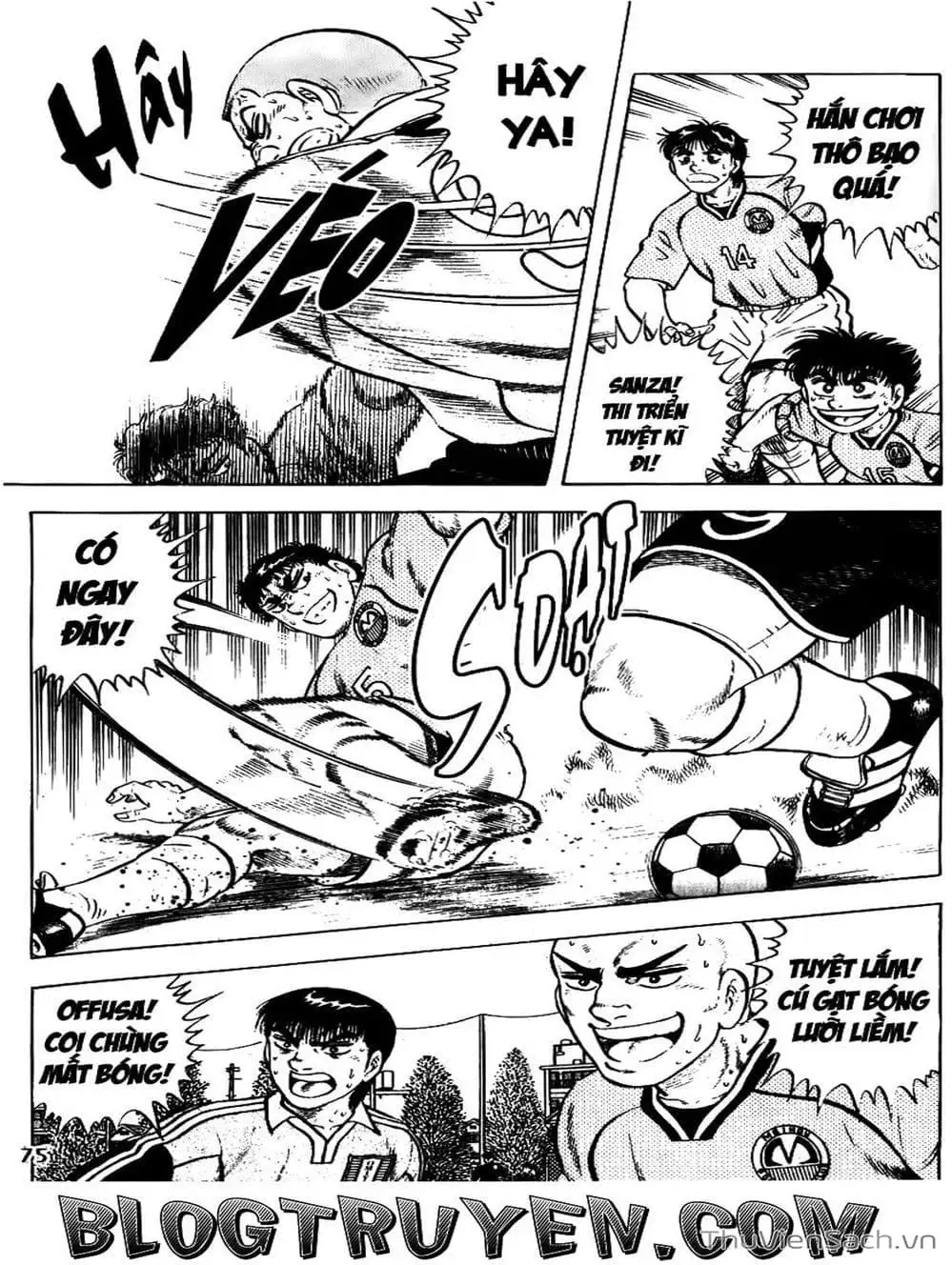 Truyện Tranh Sóng Gió Cầu Trường - Buttobi Itto trang 2