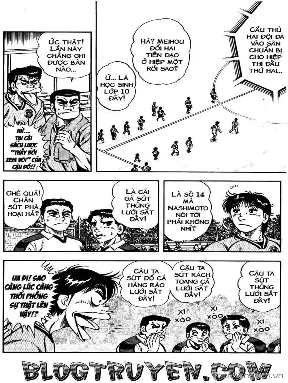 Truyện Tranh Sóng Gió Cầu Trường - Buttobi Itto trang 2