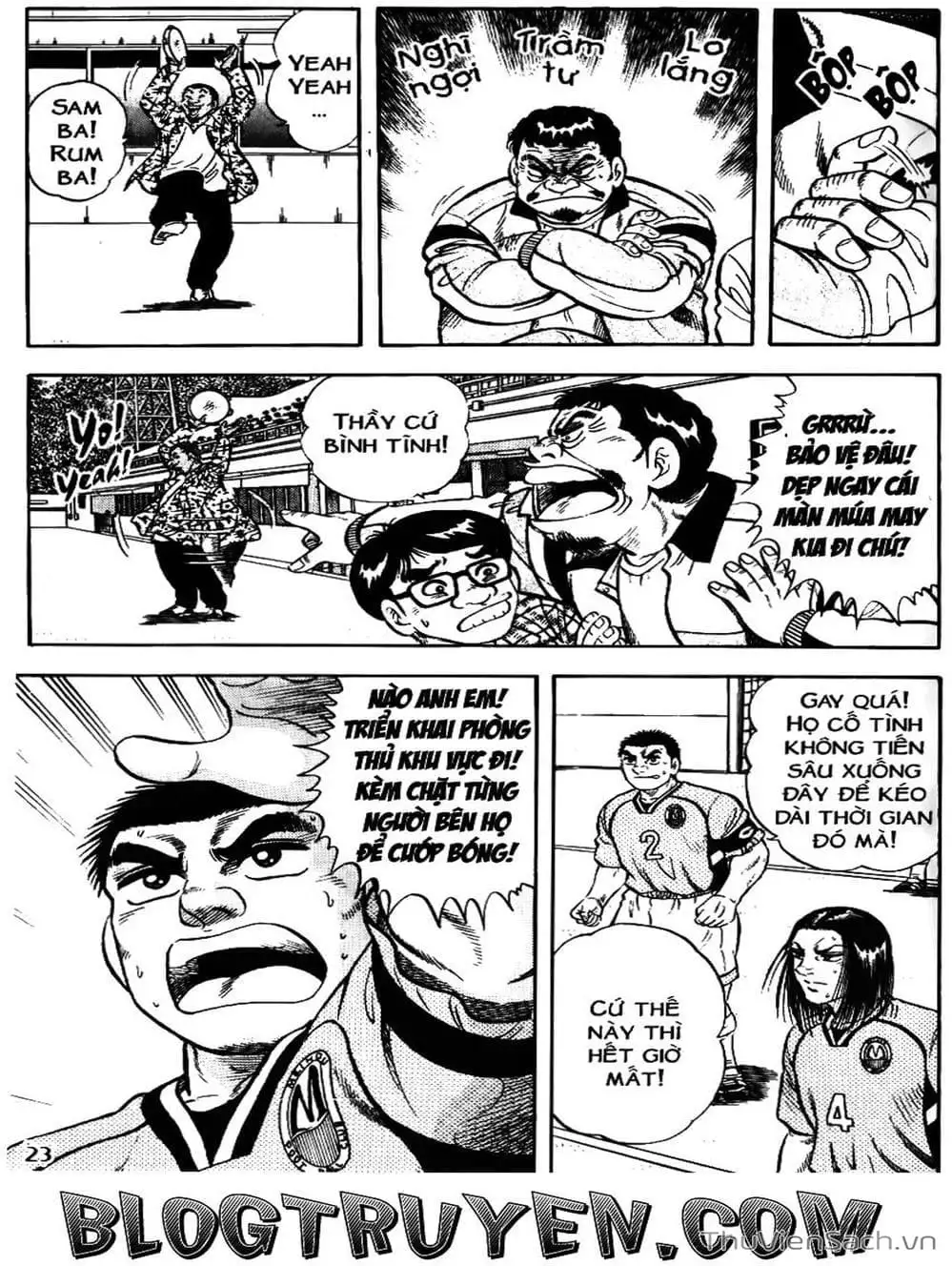 Truyện Tranh Sóng Gió Cầu Trường - Buttobi Itto trang 2