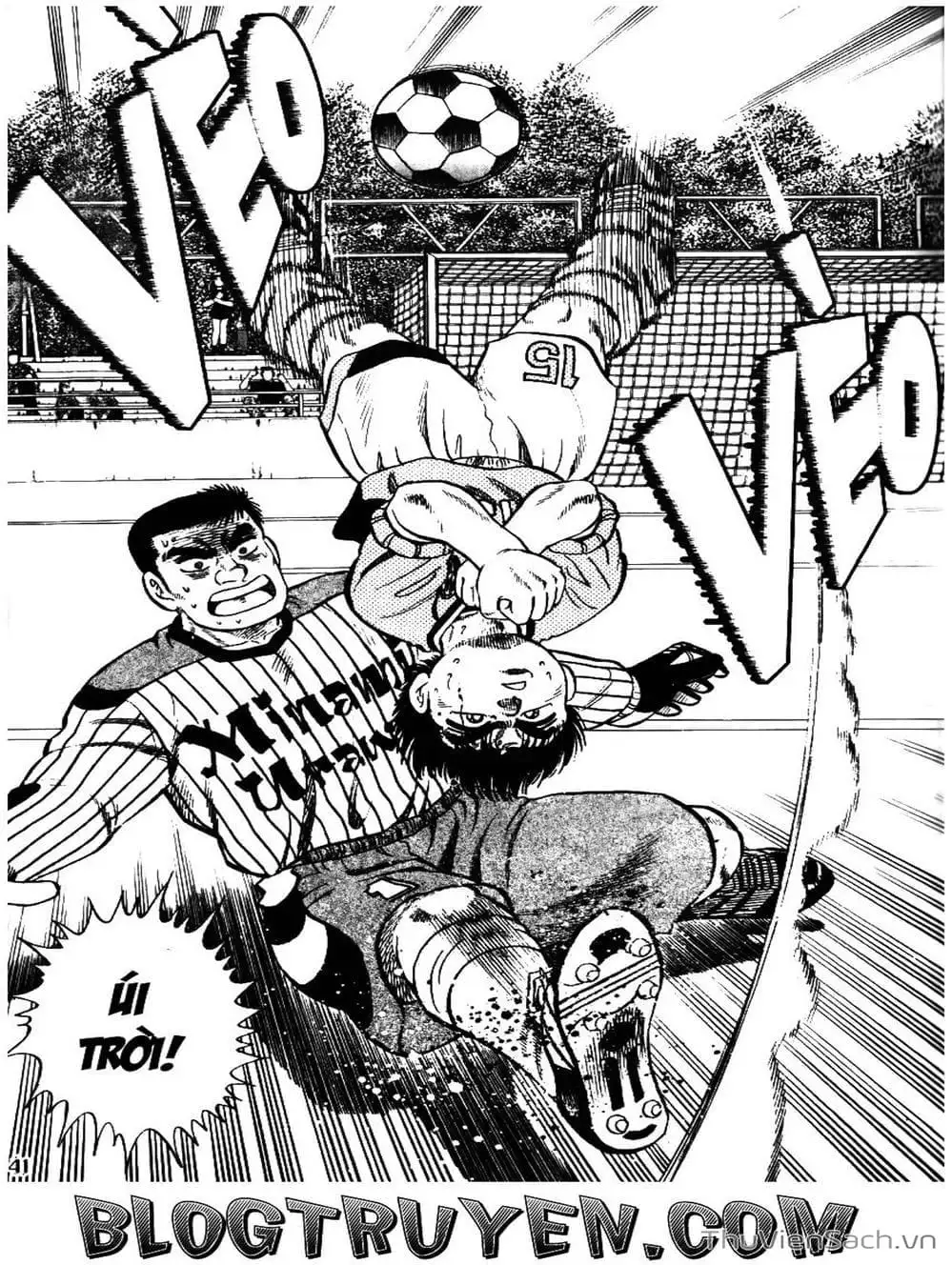 Truyện Tranh Sóng Gió Cầu Trường - Buttobi Itto trang 2