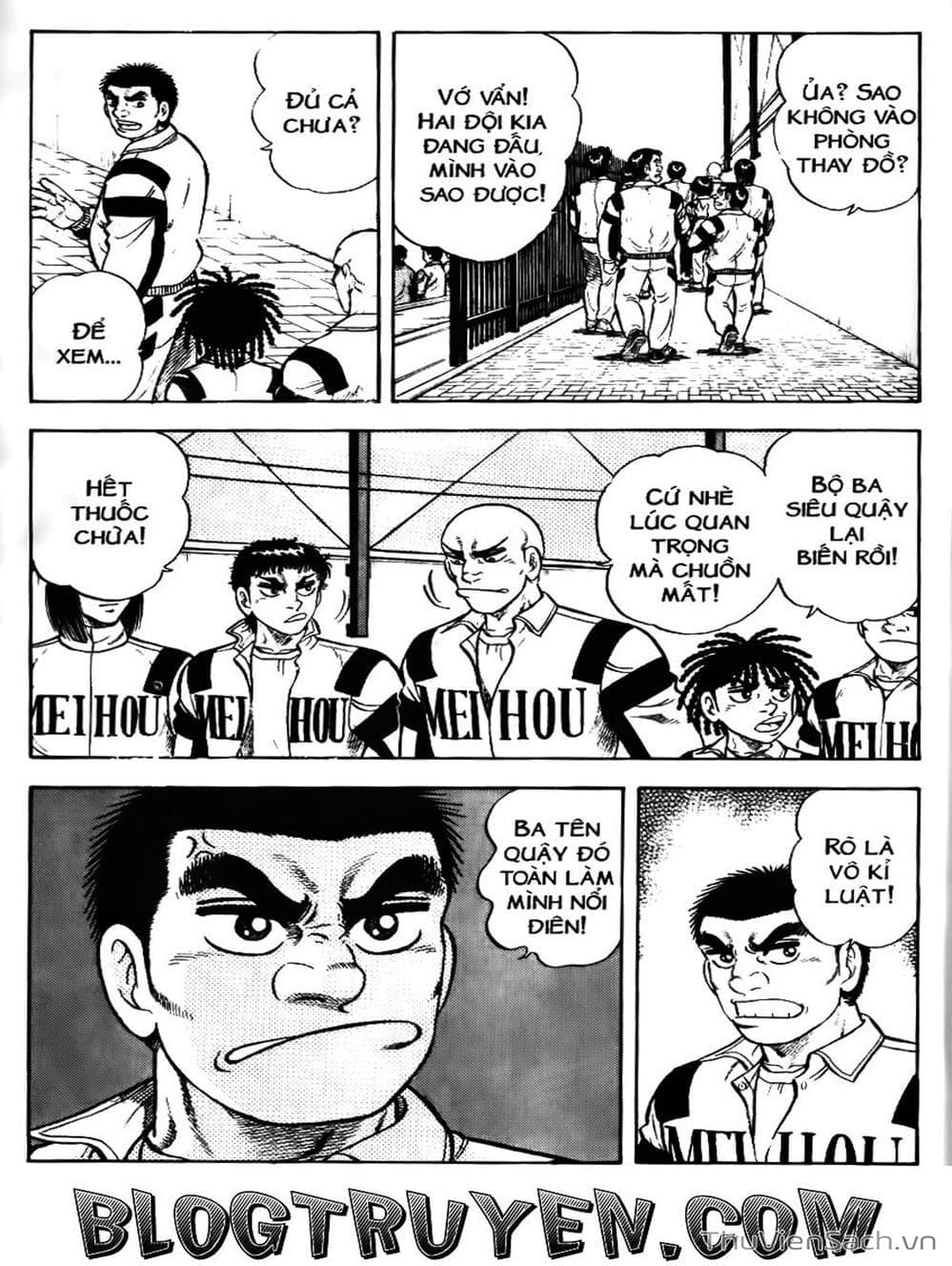 Truyện Tranh Sóng Gió Cầu Trường - Buttobi Itto trang 2