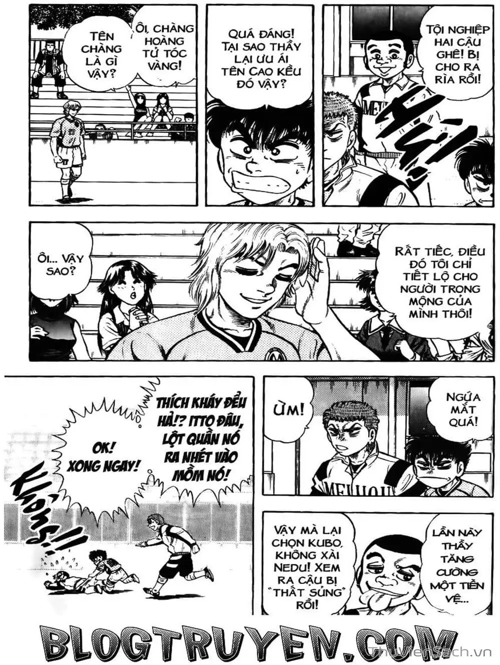 Truyện Tranh Sóng Gió Cầu Trường - Buttobi Itto trang 2