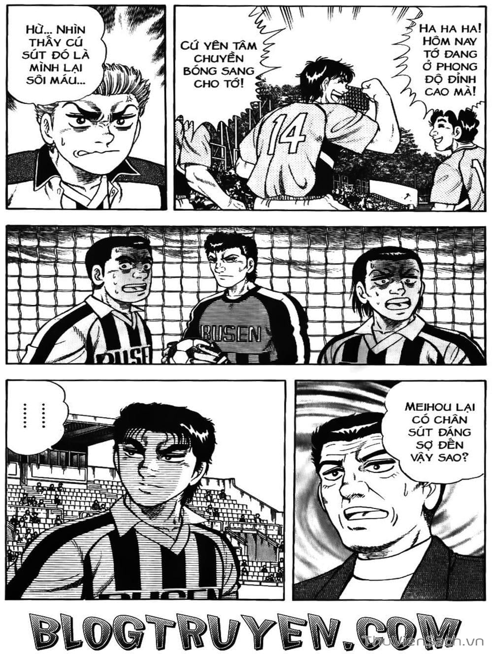 Truyện Tranh Sóng Gió Cầu Trường - Buttobi Itto trang 2