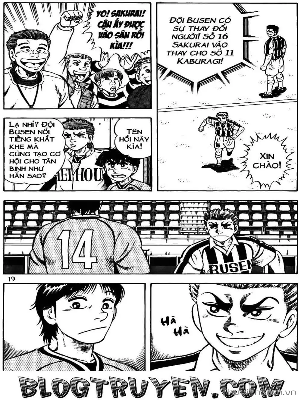 Truyện Tranh Sóng Gió Cầu Trường - Buttobi Itto trang 2