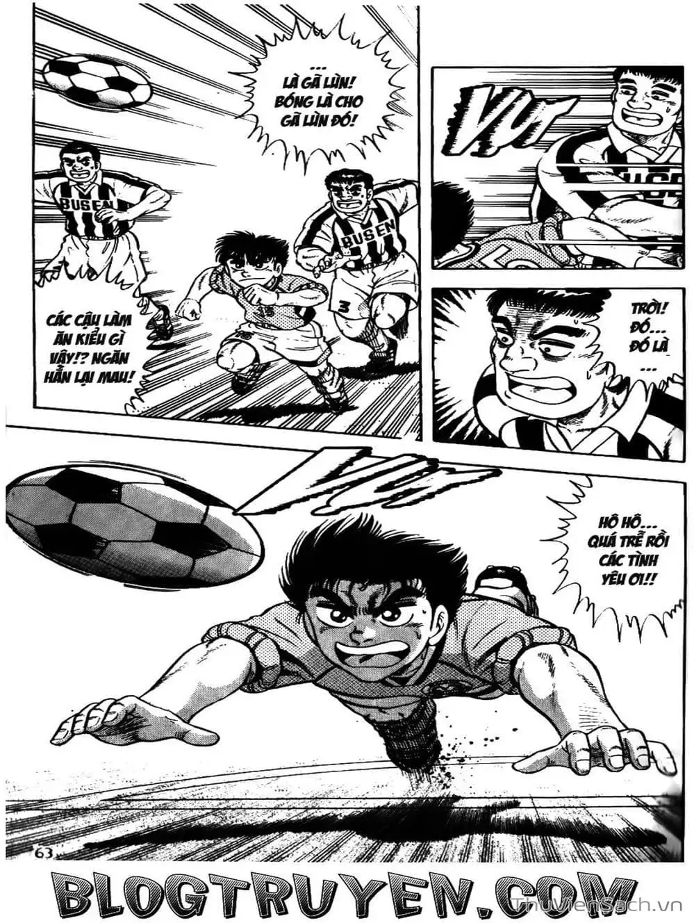 Truyện Tranh Sóng Gió Cầu Trường - Buttobi Itto trang 2