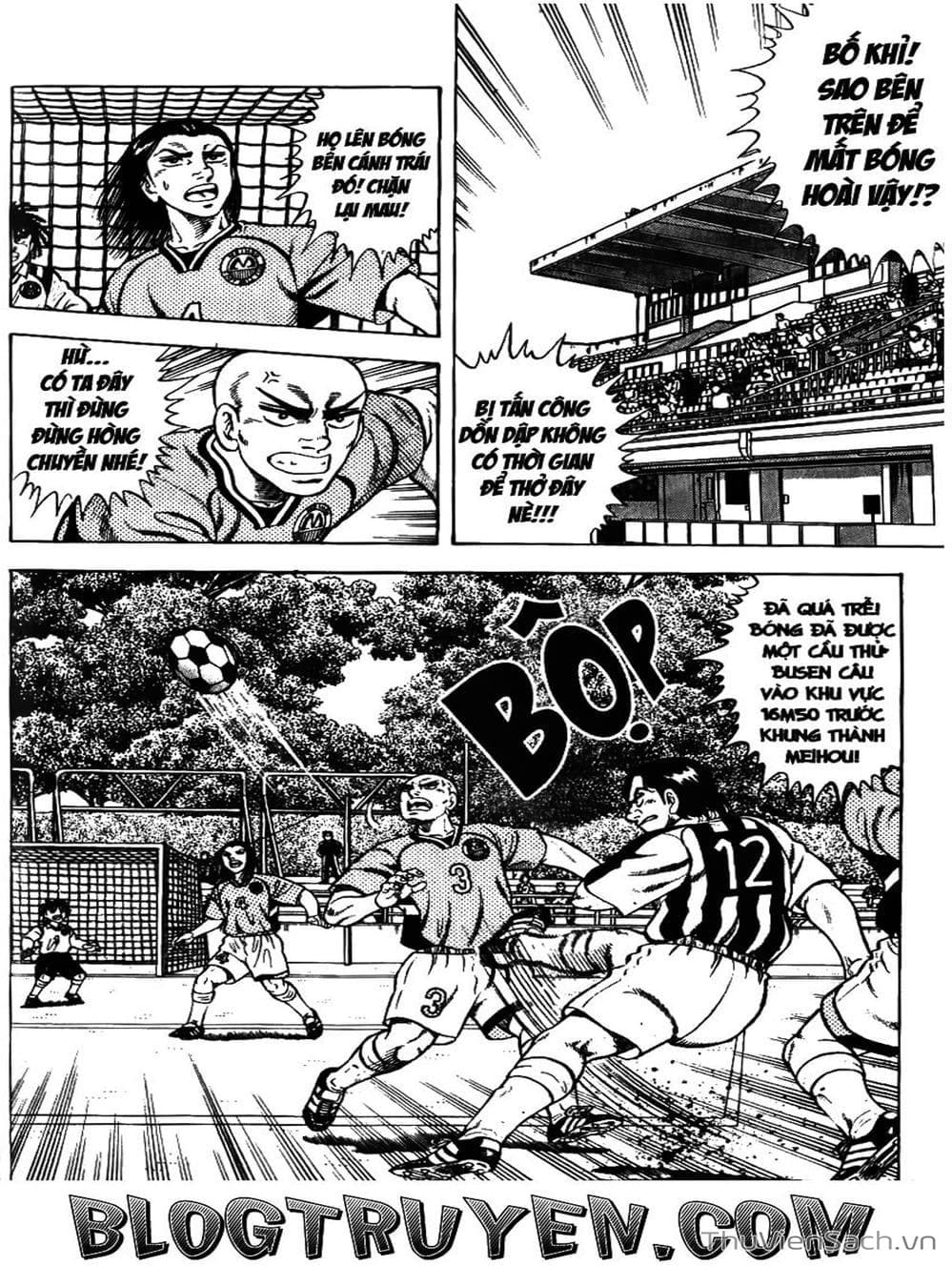 Truyện Tranh Sóng Gió Cầu Trường - Buttobi Itto trang 2