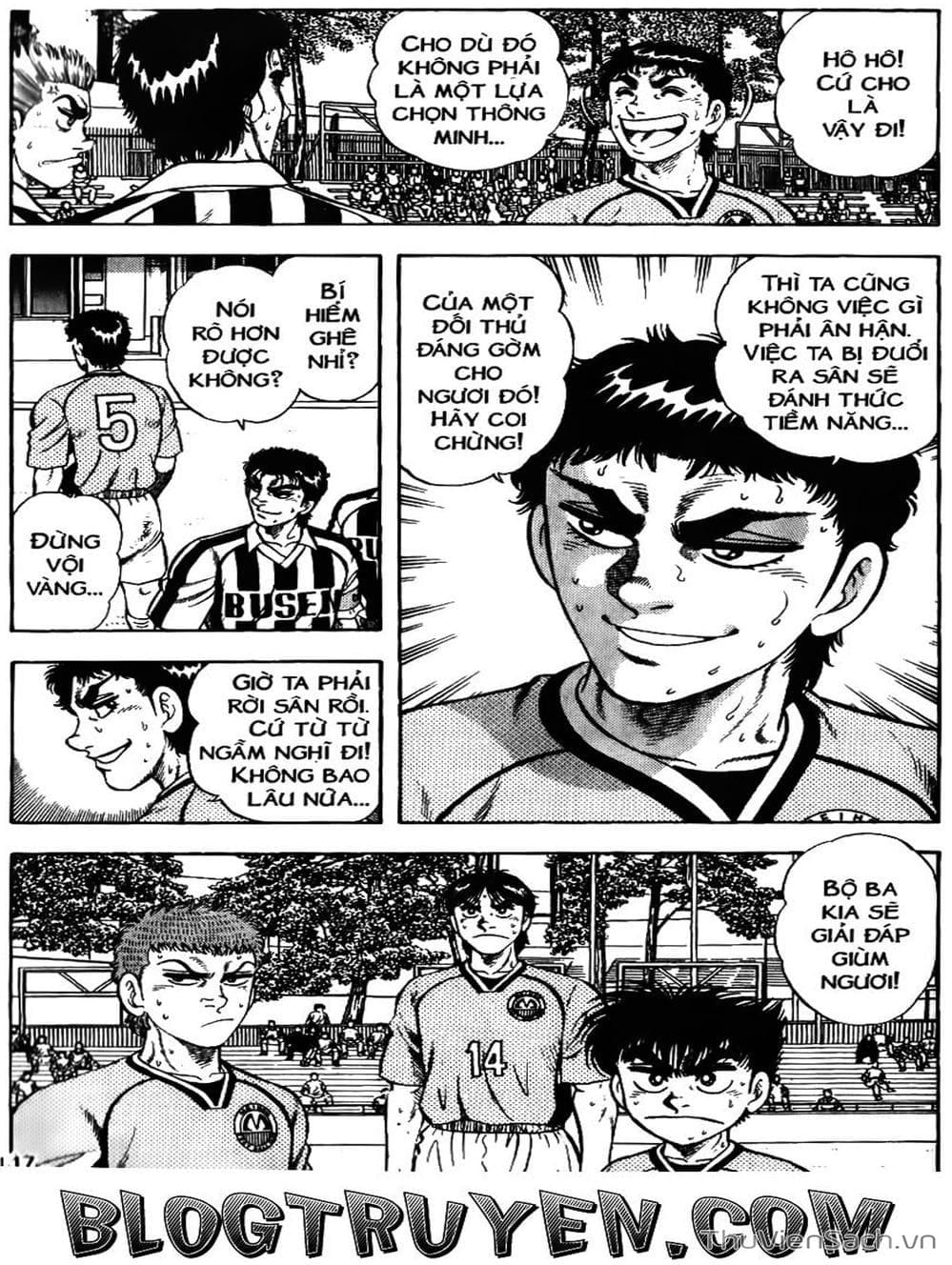 Truyện Tranh Sóng Gió Cầu Trường - Buttobi Itto trang 2