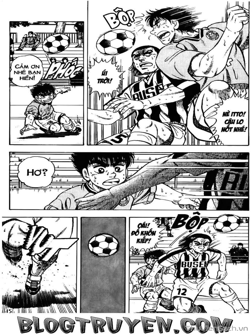 Truyện Tranh Sóng Gió Cầu Trường - Buttobi Itto trang 2