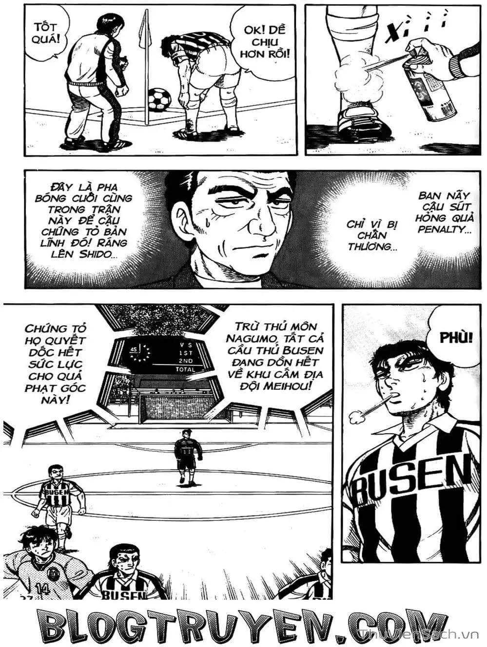 Truyện Tranh Sóng Gió Cầu Trường - Buttobi Itto trang 2