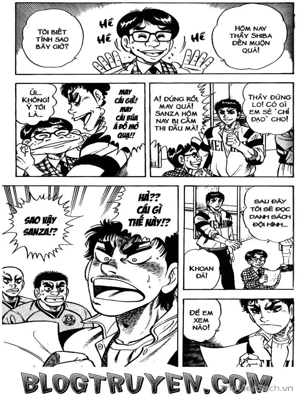 Truyện Tranh Sóng Gió Cầu Trường - Buttobi Itto trang 2