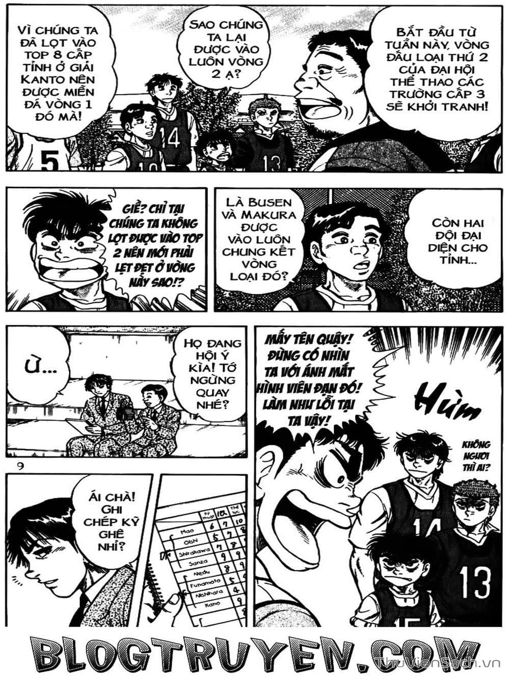 Truyện Tranh Sóng Gió Cầu Trường - Buttobi Itto trang 2