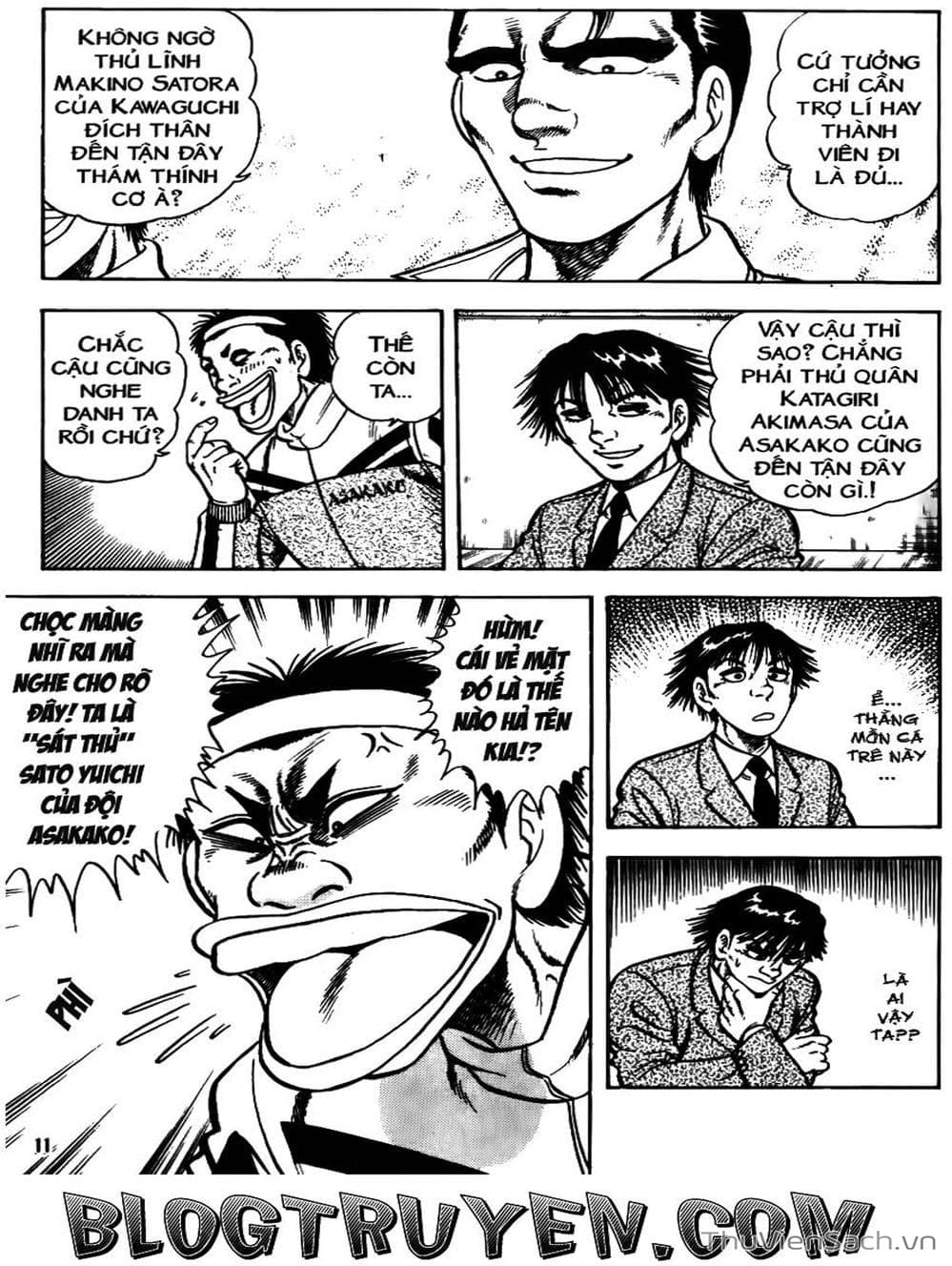 Truyện Tranh Sóng Gió Cầu Trường - Buttobi Itto trang 2