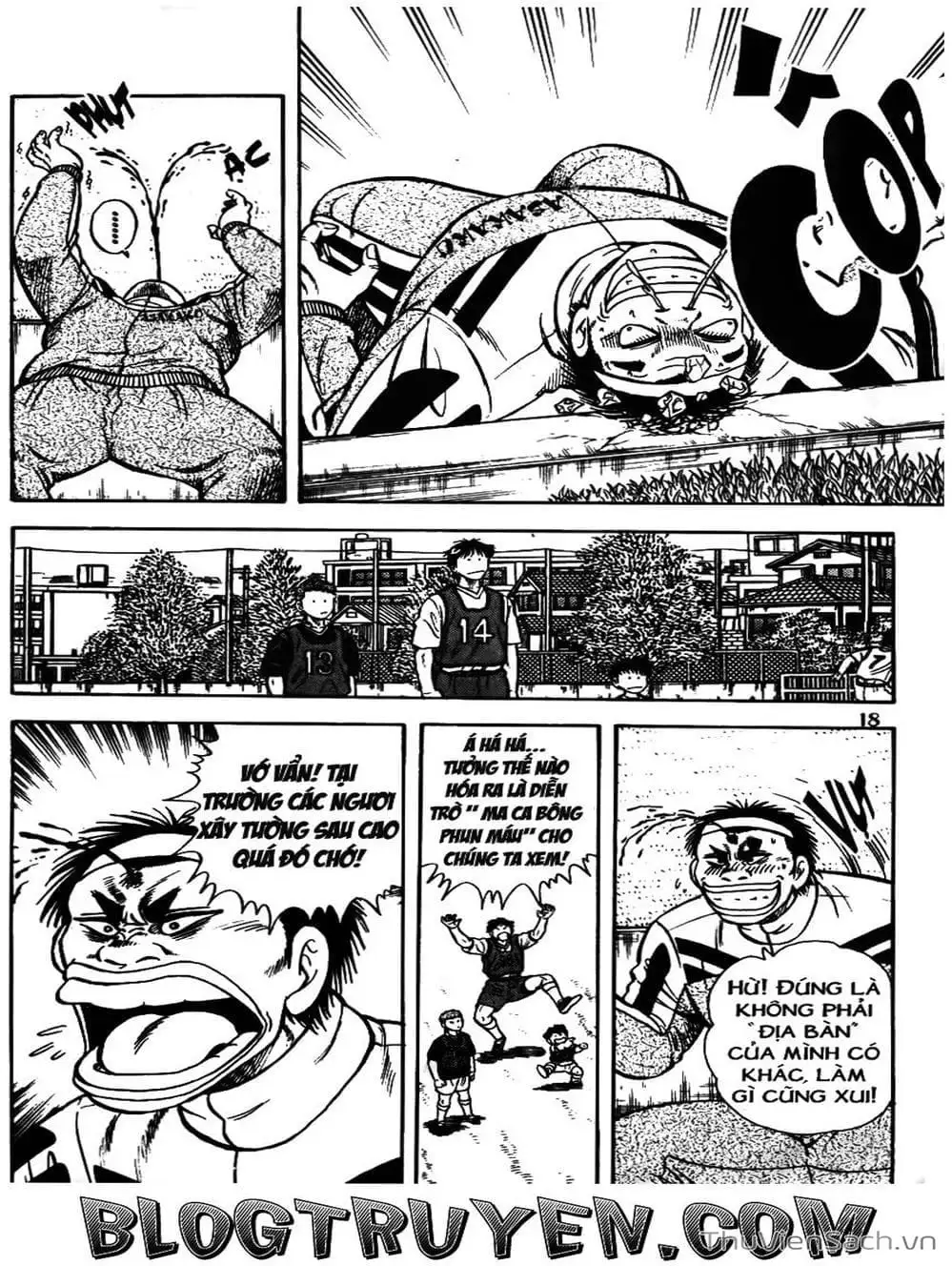 Truyện Tranh Sóng Gió Cầu Trường - Buttobi Itto trang 2