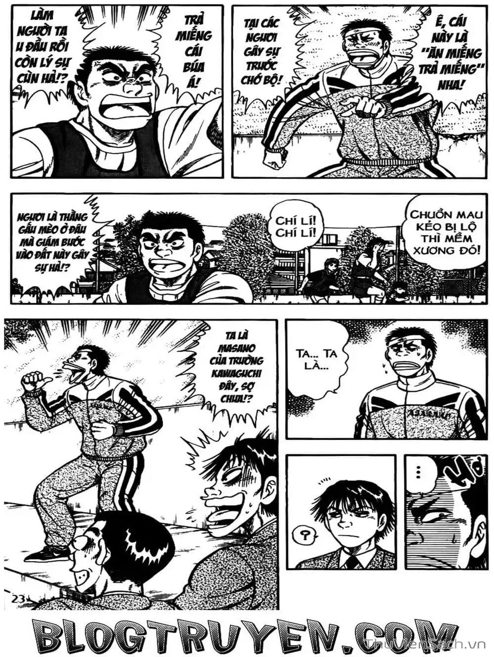 Truyện Tranh Sóng Gió Cầu Trường - Buttobi Itto trang 2