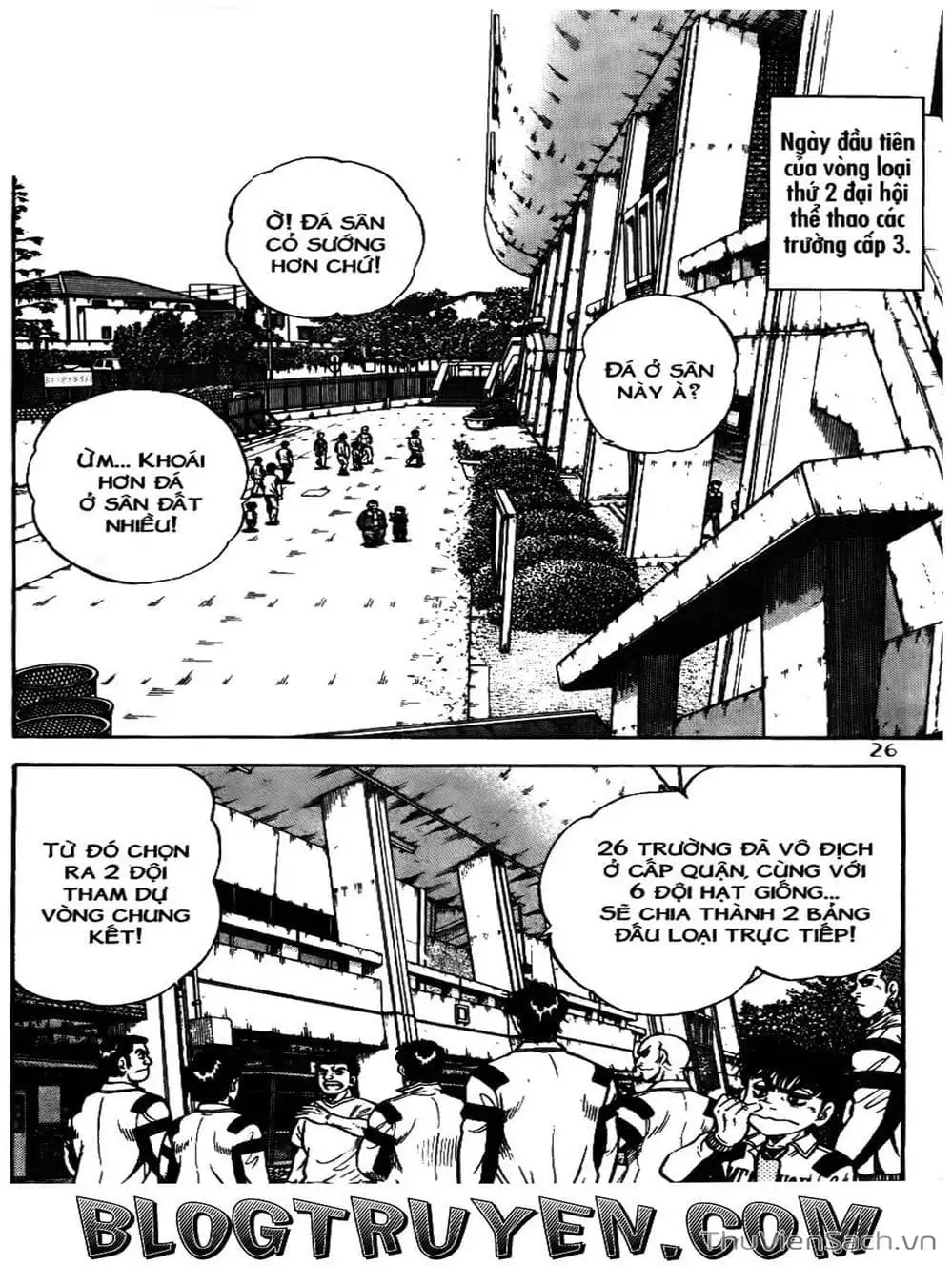 Truyện Tranh Sóng Gió Cầu Trường - Buttobi Itto trang 2