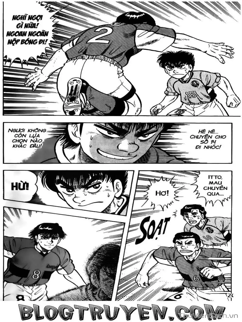Truyện Tranh Sóng Gió Cầu Trường - Buttobi Itto trang 2