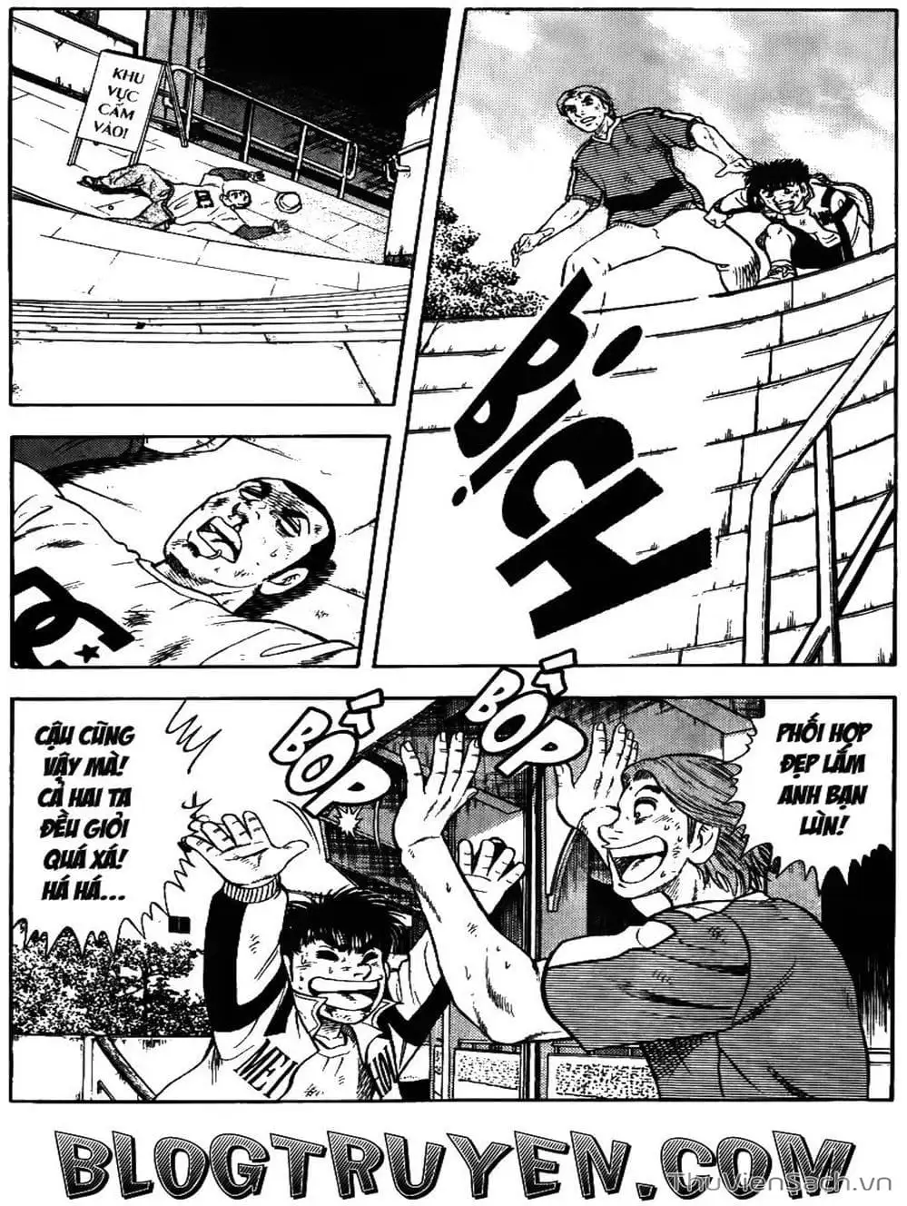 Truyện Tranh Sóng Gió Cầu Trường - Buttobi Itto trang 2