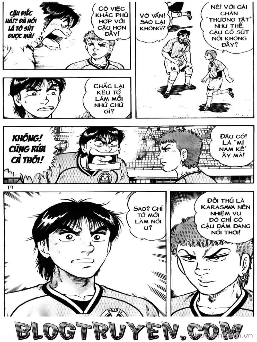 Truyện Tranh Sóng Gió Cầu Trường - Buttobi Itto trang 2