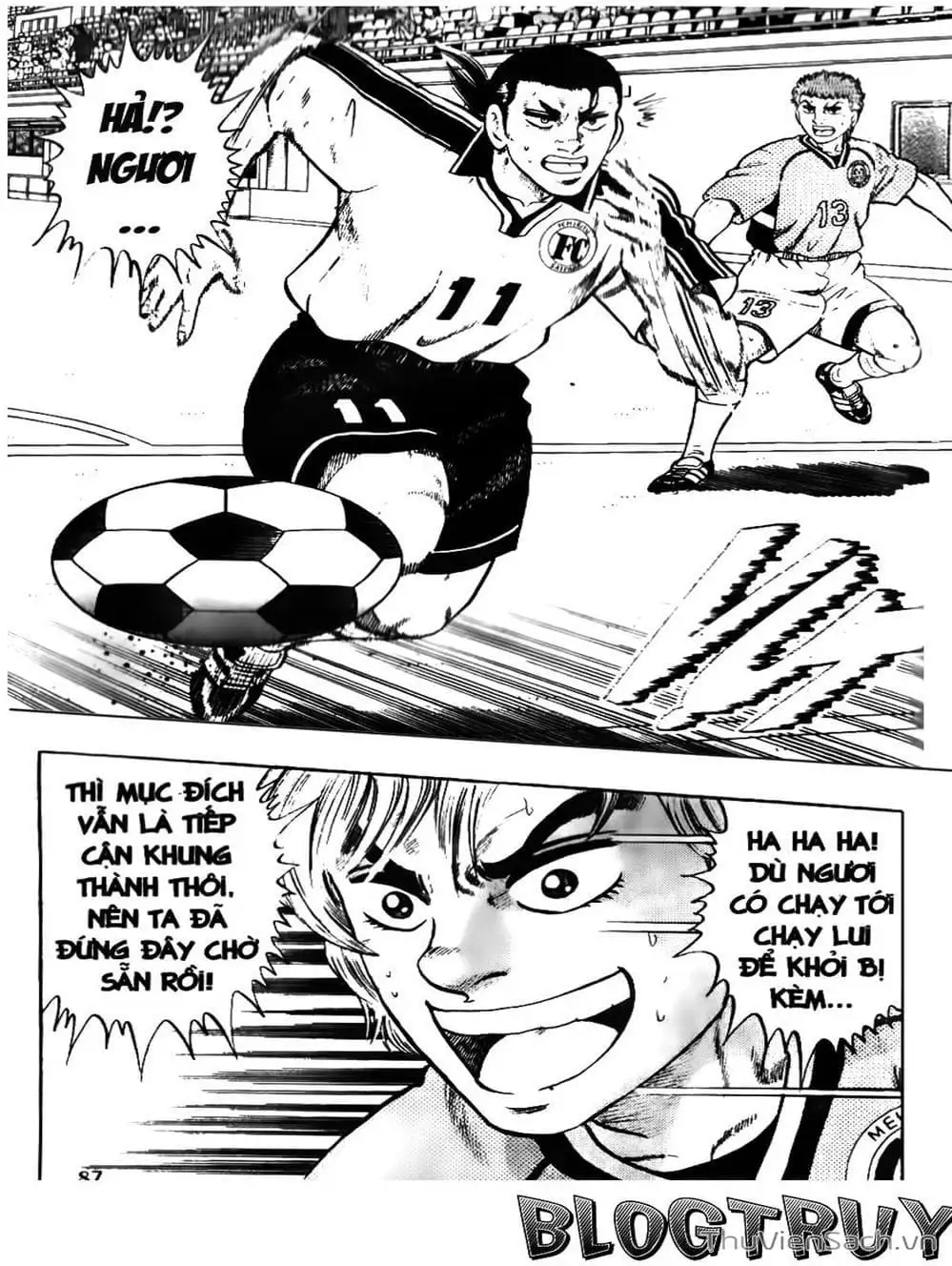 Truyện Tranh Sóng Gió Cầu Trường - Buttobi Itto trang 2