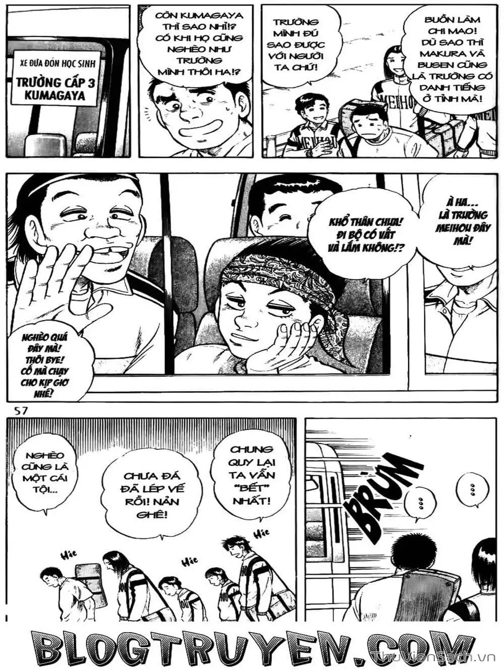 Truyện Tranh Sóng Gió Cầu Trường - Buttobi Itto trang 2