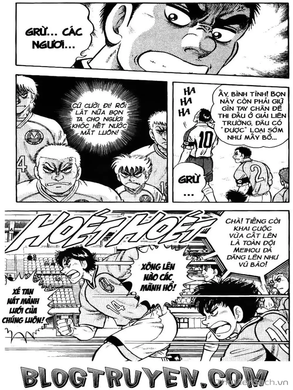 Truyện Tranh Sóng Gió Cầu Trường - Buttobi Itto trang 2