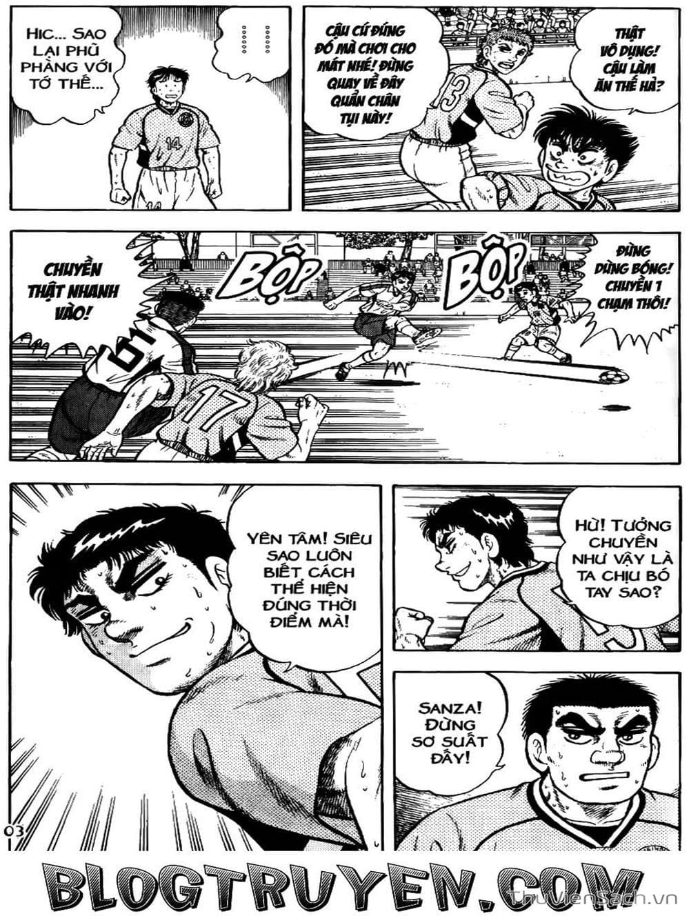 Truyện Tranh Sóng Gió Cầu Trường - Buttobi Itto trang 2