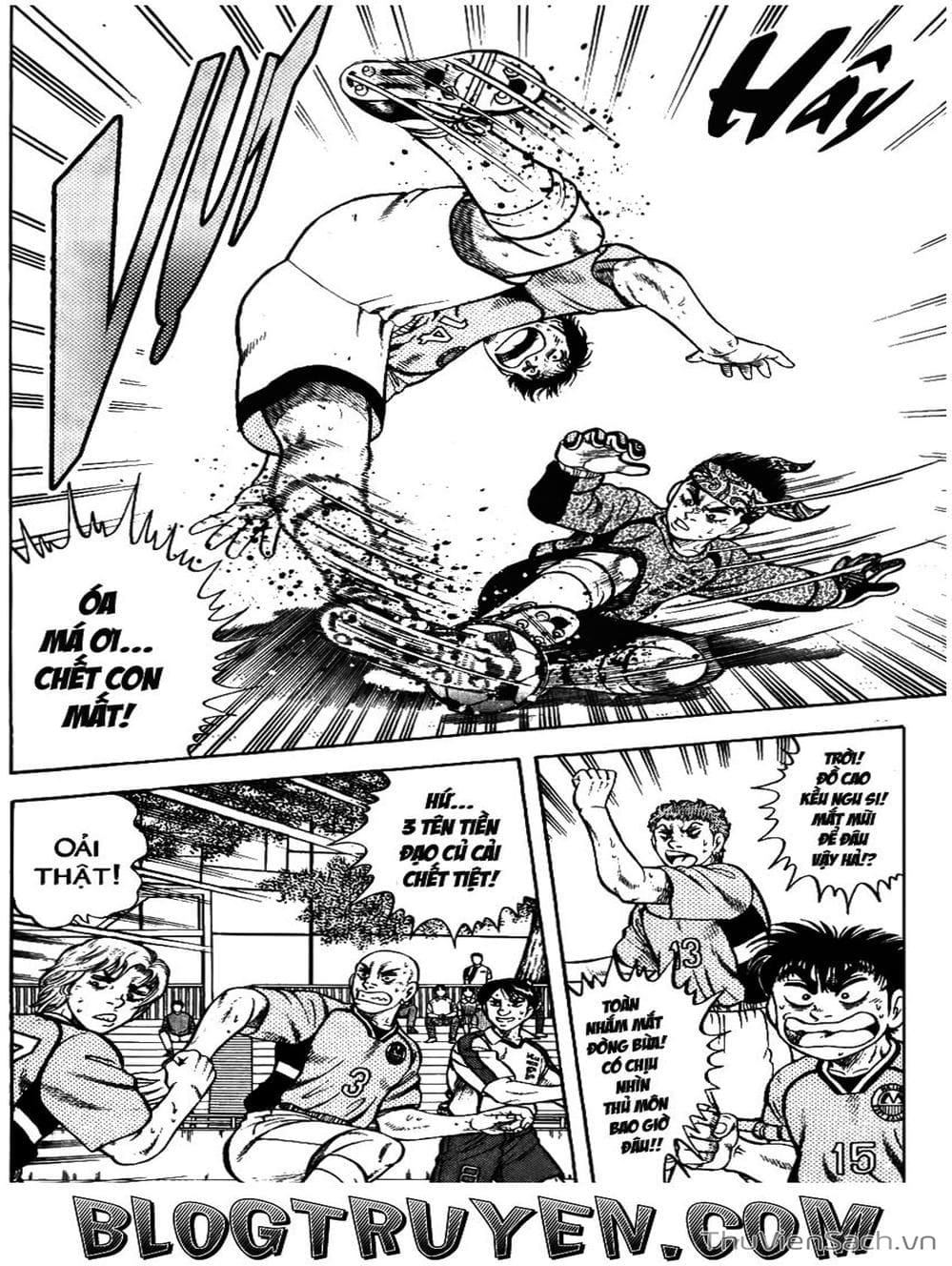 Truyện Tranh Sóng Gió Cầu Trường - Buttobi Itto trang 2