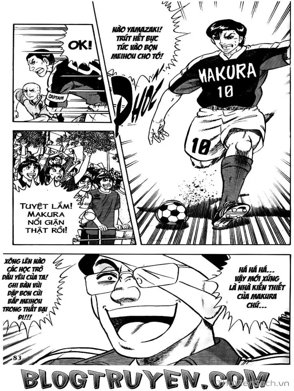 Truyện Tranh Sóng Gió Cầu Trường - Buttobi Itto trang 2