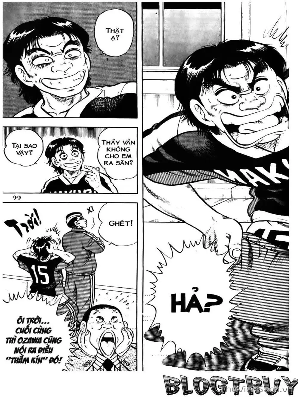 Truyện Tranh Sóng Gió Cầu Trường - Buttobi Itto trang 2