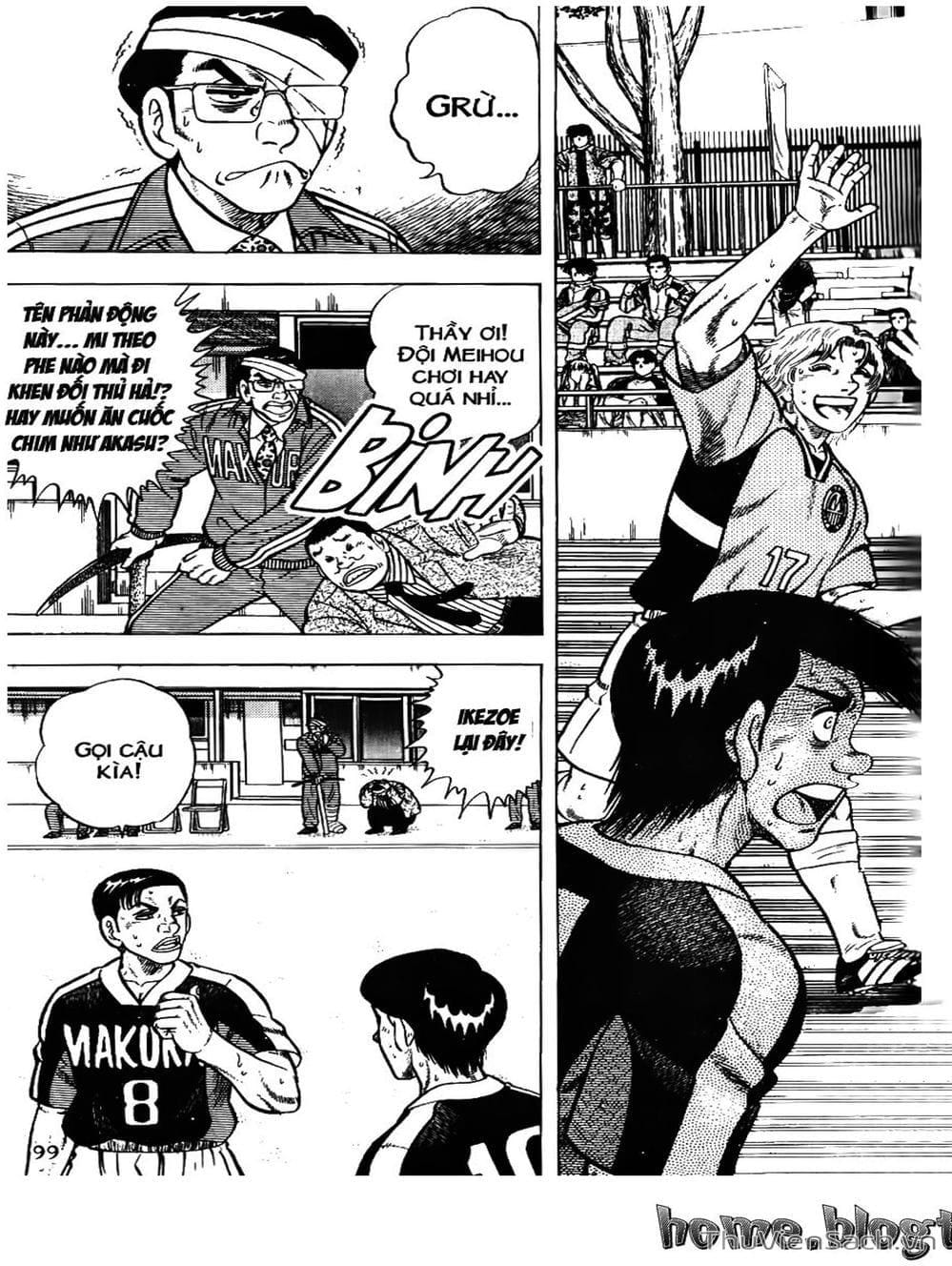 Truyện Tranh Sóng Gió Cầu Trường - Buttobi Itto trang 2