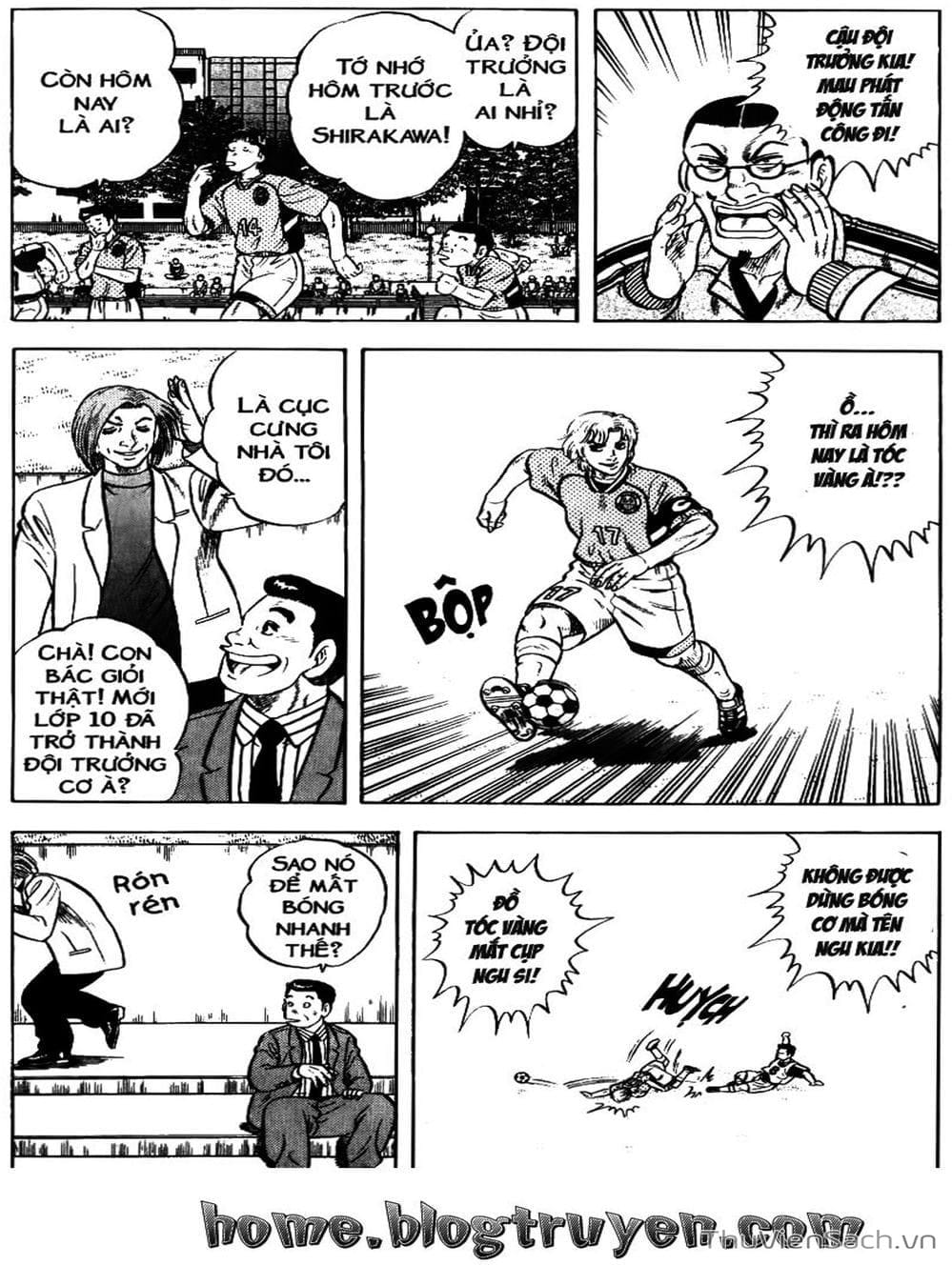Truyện Tranh Sóng Gió Cầu Trường - Buttobi Itto trang 2