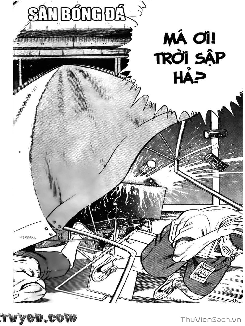 Truyện Tranh Sóng Gió Cầu Trường - Buttobi Itto trang 2