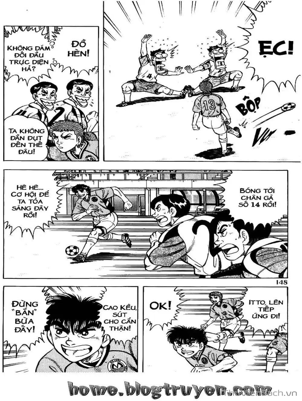 Truyện Tranh Sóng Gió Cầu Trường - Buttobi Itto trang 2