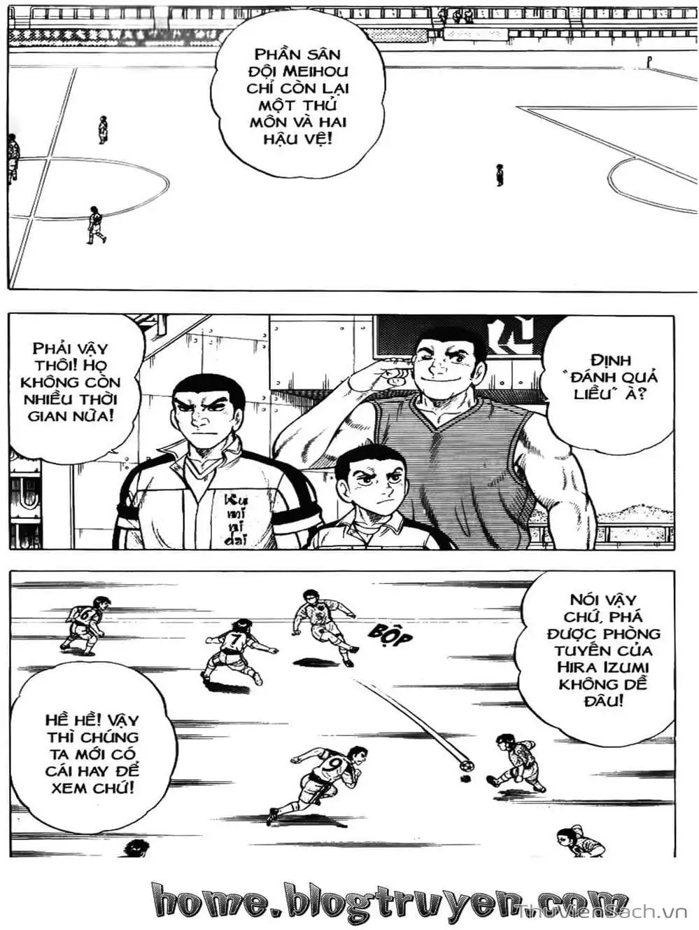 Truyện Tranh Sóng Gió Cầu Trường - Buttobi Itto trang 2