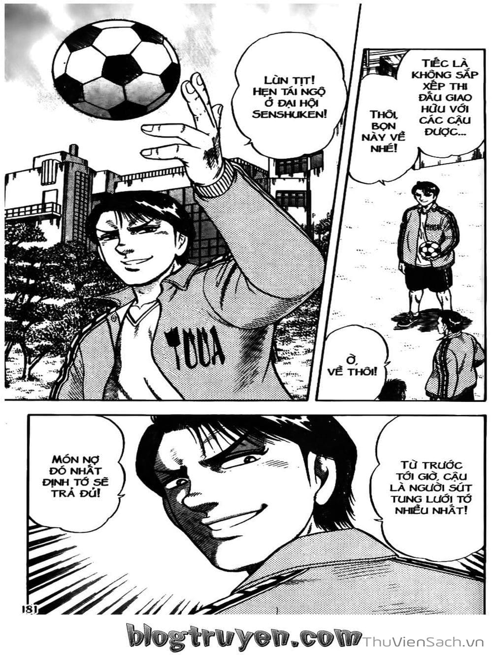 Truyện Tranh Sóng Gió Cầu Trường - Buttobi Itto trang 2